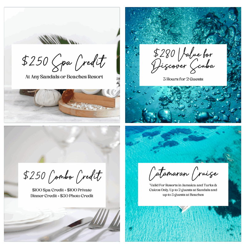 Sandals Promo Blocks Sandals Promo Blocks